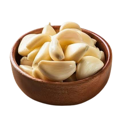 peeled Garlic लहसुन (छिला हुआ)